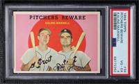 Pitchers Beware (Al Kaline, Charlie Maxwell) [PSA 4 VG‑EX]