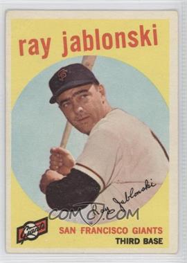 1959 Topps - [Base] #342 - Ray Jablonski [Good to VG‑EX]