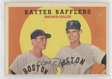 1959 Topps - [Base] #346 - Batter Bafflers (Tom Brewer, Dave Sisler)