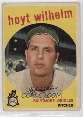 1959 Topps - [Base] #349 - Hoyt Wilhelm