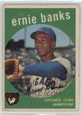 1959 Topps - [Base] #350 - Ernie Banks