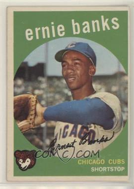 1959 Topps - [Base] #350 - Ernie Banks