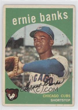 1959 Topps - [Base] #350 - Ernie Banks [Good to VG‑EX] - Courtesy of COMC.com