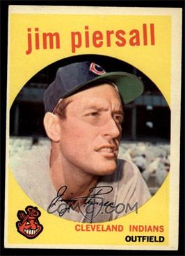 1959 Topps - [Base] #355 - Jim Piersall [EX MT]