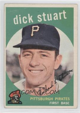 1959 Topps - [Base] #357 - Dick Stuart [Good to VG‑EX]