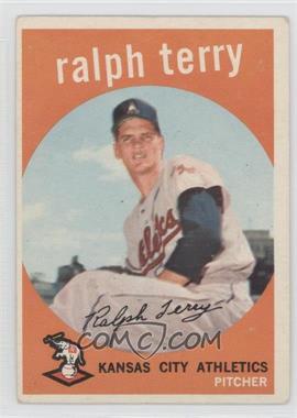 1959 Topps - [Base] #358 - Ralph Terry [Good to VG‑EX]