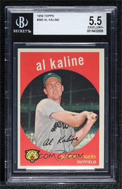 1959 Topps - [Base] #360 - Al Kaline [BGS 5.5 EXCELLENT+]