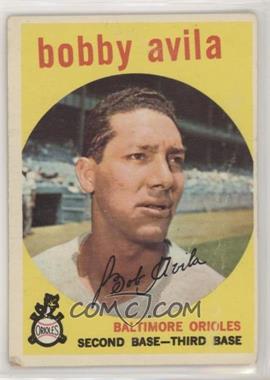 1959 Topps - [Base] #363 - Bobby Avila [COMC RCR Poor]