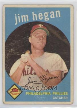 1959 Topps - [Base] #372 - Jim Hegan [COMC RCR Poor]