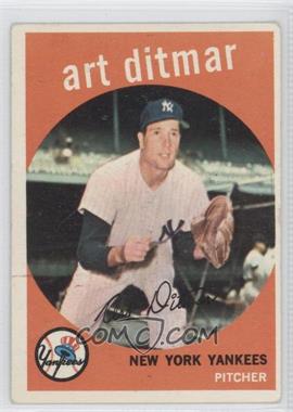 1959 Topps - [Base] #374 - Art Ditmar [Good to VG‑EX]