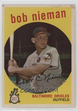 1959 Topps - [Base] #375 - Bob Nieman [Poor to Fair]