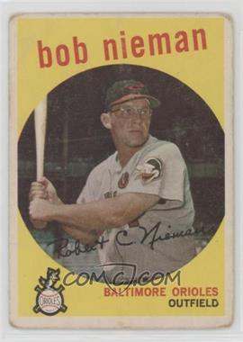 1959 Topps - [Base] #375 - Bob Nieman [Poor to Fair]