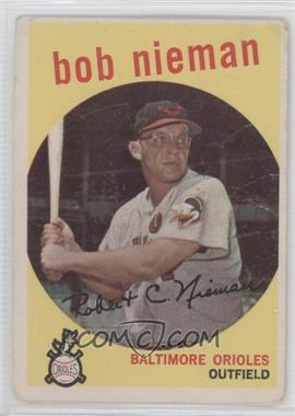 1959 Topps - [Base] #375 - Bob Nieman [Poor to Fair]