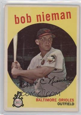 1959 Topps - [Base] #375 - Bob Nieman [Good to VG‑EX]