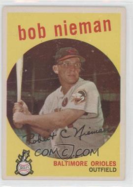 1959 Topps - [Base] #375 - Bob Nieman [Poor to Fair]