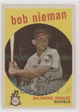 1959 Topps - [Base] #375 - Bob Nieman [Poor to Fair]