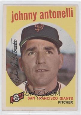 1959 Topps - [Base] #377 - Johnny Antonelli