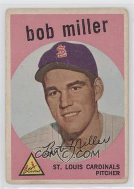 1959 Topps - [Base] #379 - Bob Miller [COMC RCR Poor]