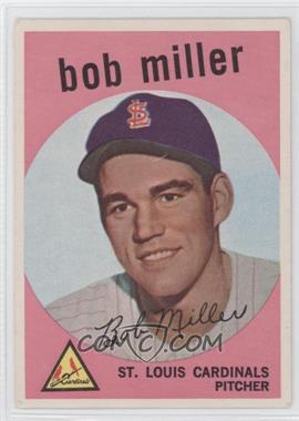 1959 Topps - [Base] #379 - Bob Miller [Noted]