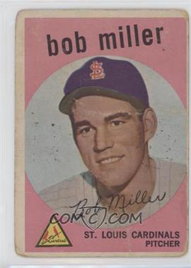1959 Topps - [Base] #379 - Bob Miller [Poor to Fair]