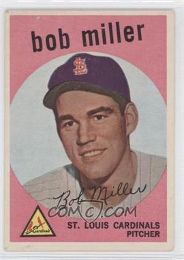 1959 Topps - [Base] #379 - Bob Miller [Noted]