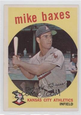 1959 Topps - [Base] #381 - Mike Baxes