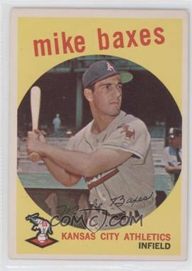 1959 Topps - [Base] #381 - Mike Baxes