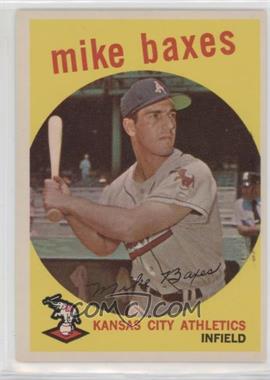 1959 Topps - [Base] #381 - Mike Baxes