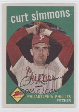 1959 Topps - [Base] #382 - Curt Simmons