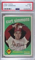 Curt Simmons [PSA 4 VG‑EX]