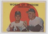 Words of Wisdom (Don Larsen, Casey Stengel) [Good to VG‑EX]