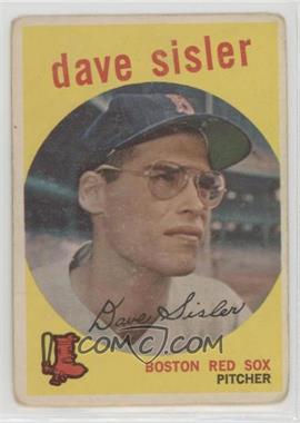 1959 Topps - [Base] #384 - Dave Sisler