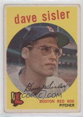 1959 Topps - [Base] #384 - Dave Sisler