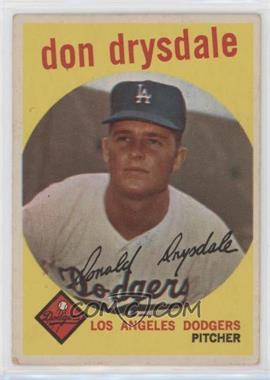 1959 Topps - [Base] #387 - Don Drysdale
