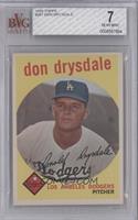 Don Drysdale [BVG 7 NEAR MINT]