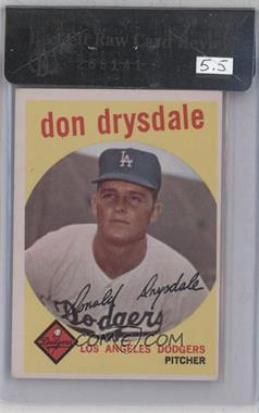 1959 Topps - [Base] #387 - Don Drysdale [BRCR 5.5]