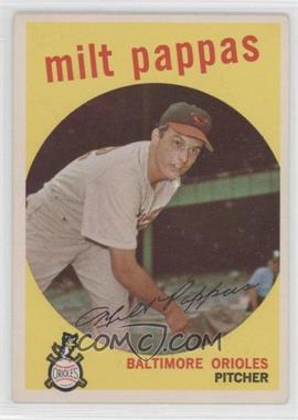 1959 Topps - [Base] #391 - Milt Pappas