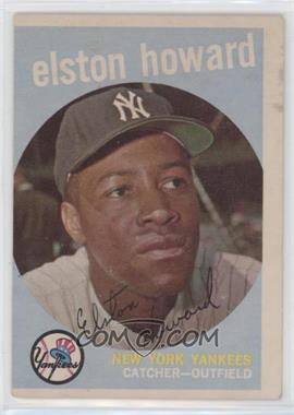 1959 Topps - [Base] #395 - Elston Howard
