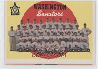 Sixth Series Checklist - Washington Senators [Good to VG‑EX]
