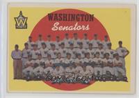 Sixth Series Checklist - Washington Senators