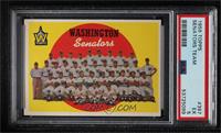 Sixth Series Checklist - Washington Senators [PSA 5 EX]