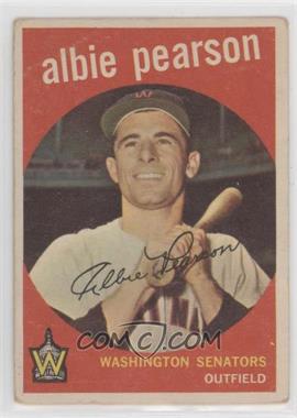 1959 Topps - [Base] #4 - Albie Pearson