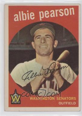 1959 Topps - [Base] #4 - Albie Pearson