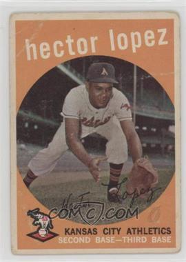1959 Topps - [Base] #402 - Hector Lopez [COMC RCR Poor]