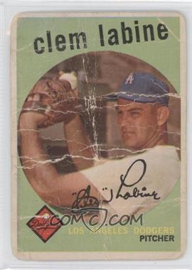 1959 Topps - [Base] #403 - Clem Labine [Poor to Fair]