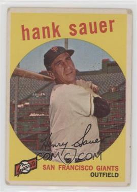 1959 Topps - [Base] #404 - Hank Sauer [Good to VG‑EX]