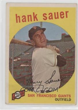 1959 Topps - [Base] #404 - Hank Sauer [Good to VG‑EX]