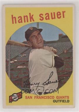 1959 Topps - [Base] #404 - Hank Sauer [Good to VG‑EX]