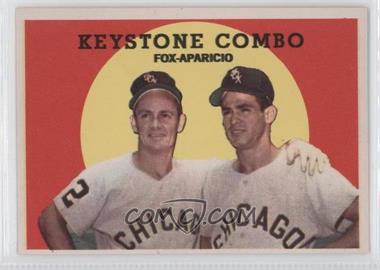 1959 Topps - [Base] #408 - Keystone Combo (Nellie Fox, Luis Aparicio)