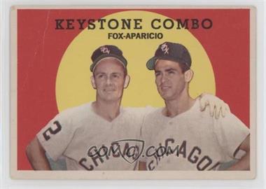 1959 Topps - [Base] #408 - Keystone Combo (Nellie Fox, Luis Aparicio) [Good to VG‑EX]